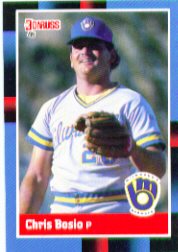 1988 Donruss Baseball Cards    117     Chris Bosio